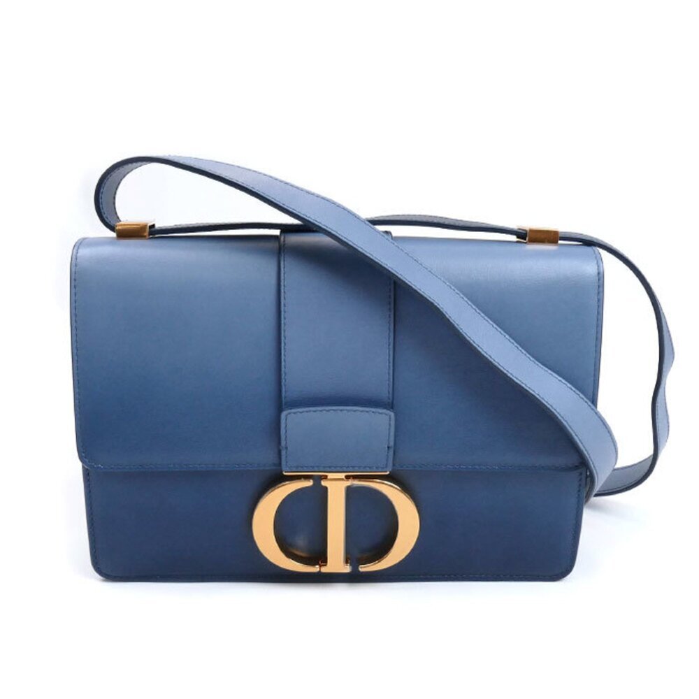 CHRISTIAN DIOR Blue Shoulder Bag
